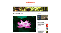 Desktop Screenshot of daktre.com