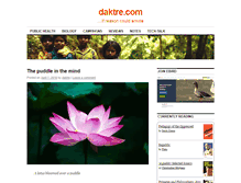Tablet Screenshot of daktre.com